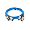 KABEL XLR 2XXLR Melodika Sky Blue SB2X10 1m